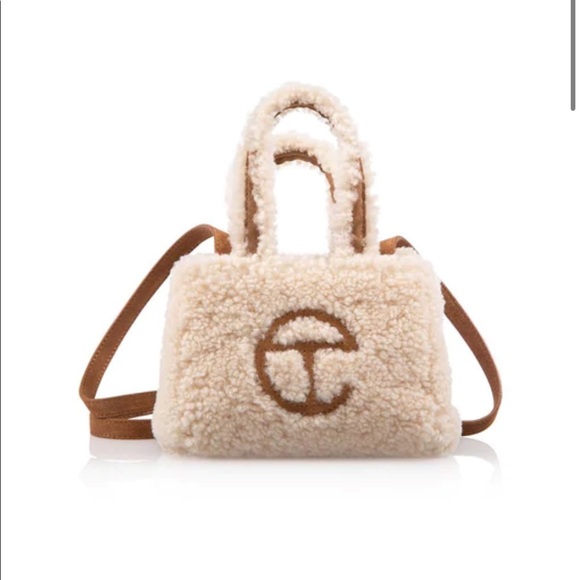 Ugg x telfar small reverse shopper natural NWT 🔥 - Picture 1 of 7